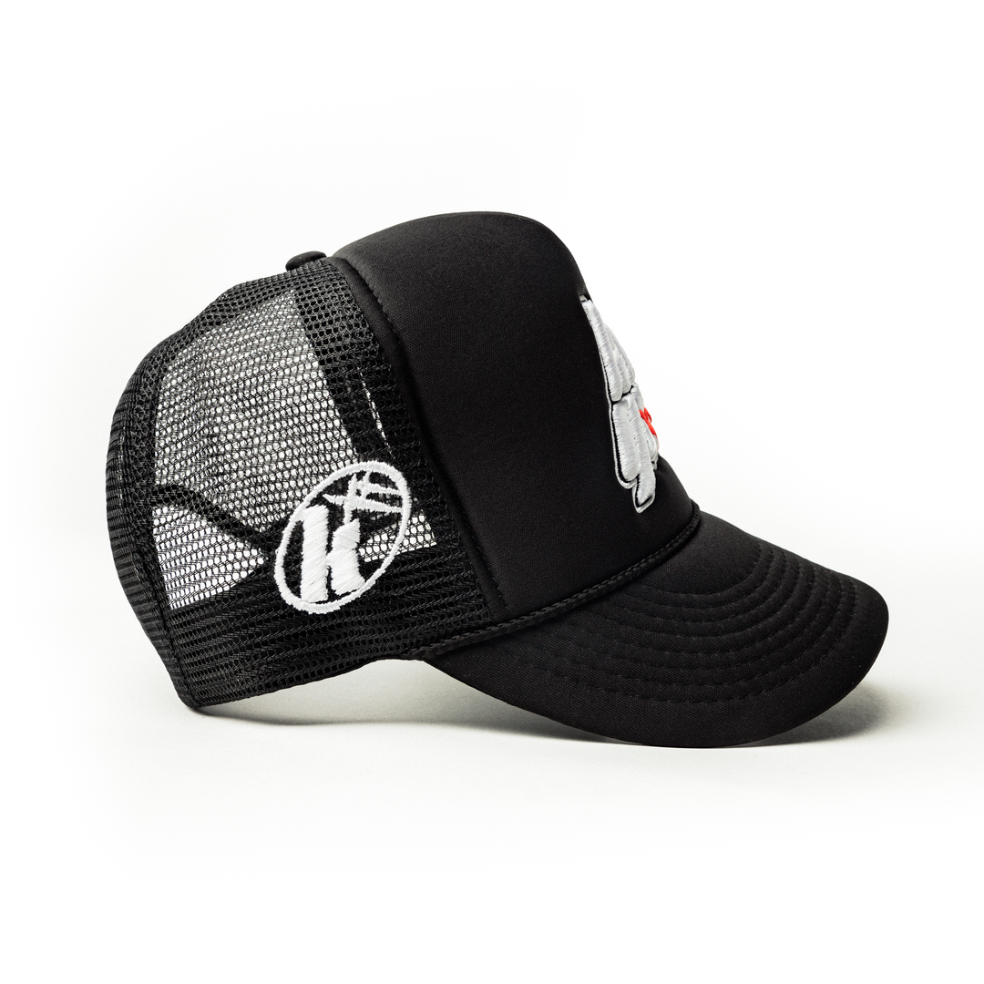 ★2025SS新作★WKNDRS★CHILD TRUCKER CAP CHILD TRUCKER CAP (BLACK) - WKNDRS | 60% - Asian Fashion